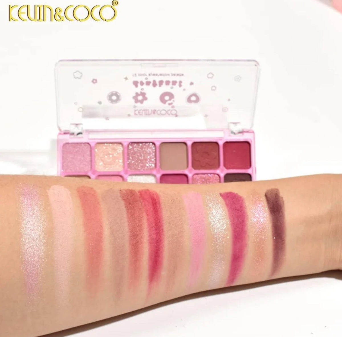 Kevin & Coco Doughnut Eyeshadow 12 colors