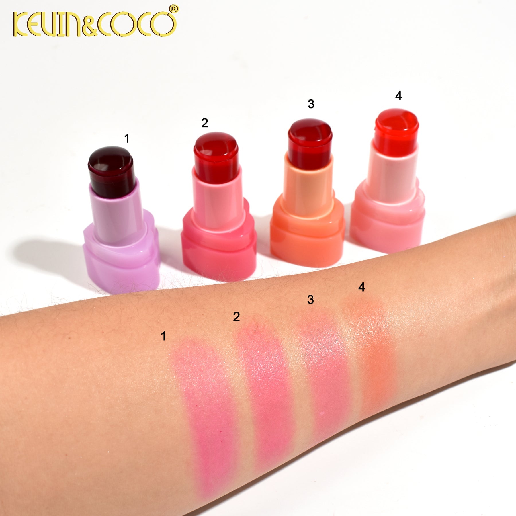 Kevin & Coco Heart Jelly Blush