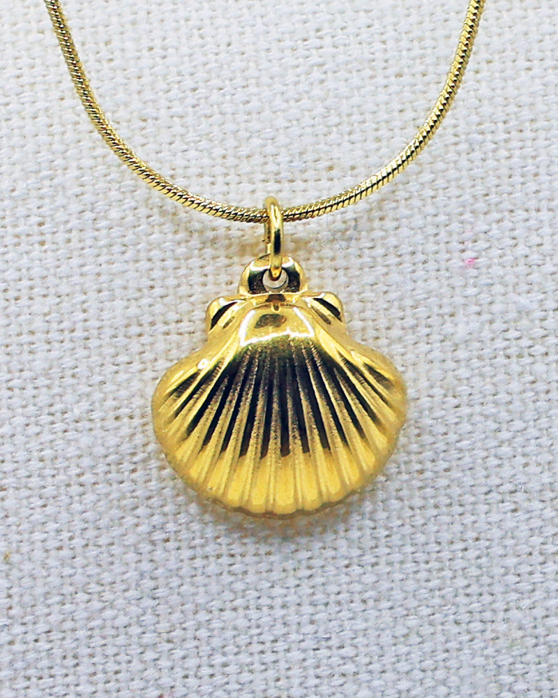 Gold Shell Necklace