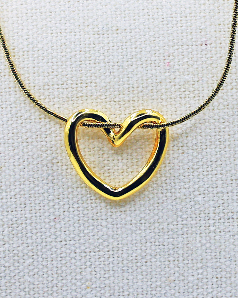 Single Heart Necklace