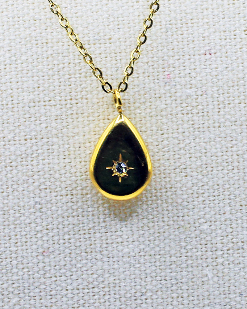 Star Drop Necklace