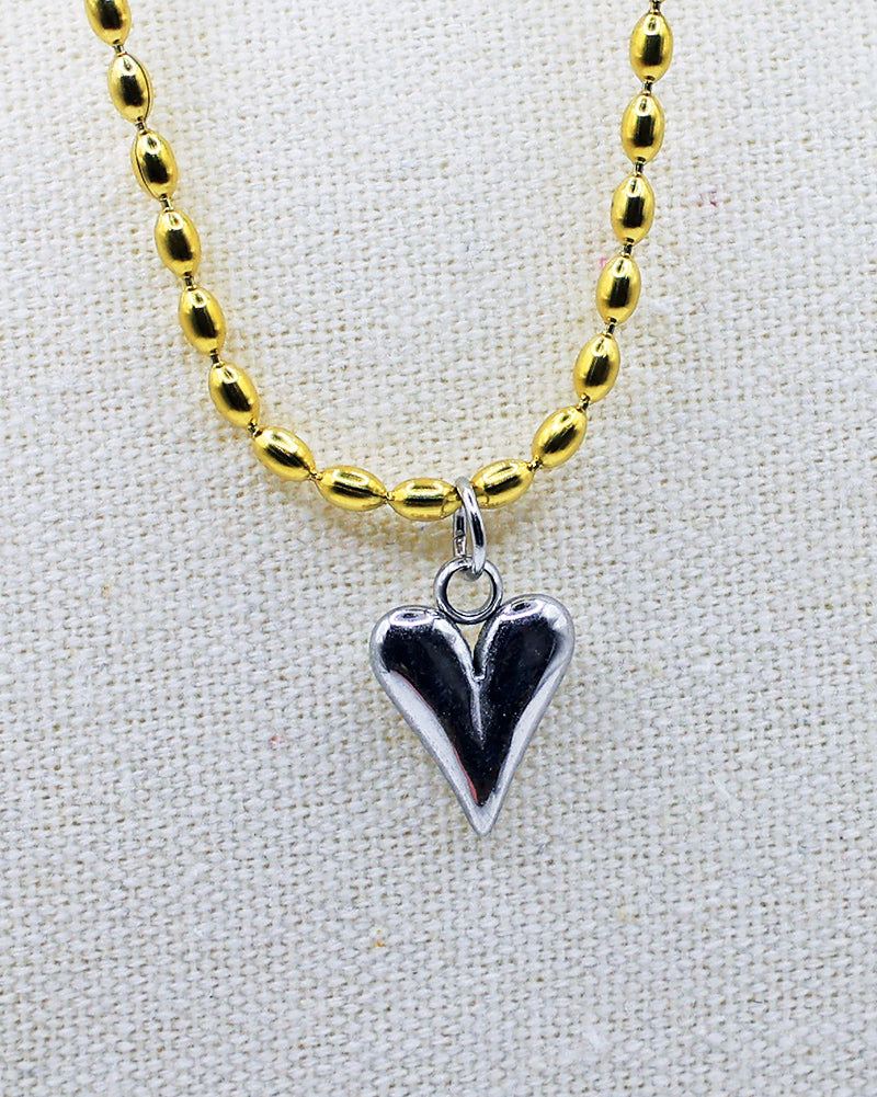 Silver Heart Necklace