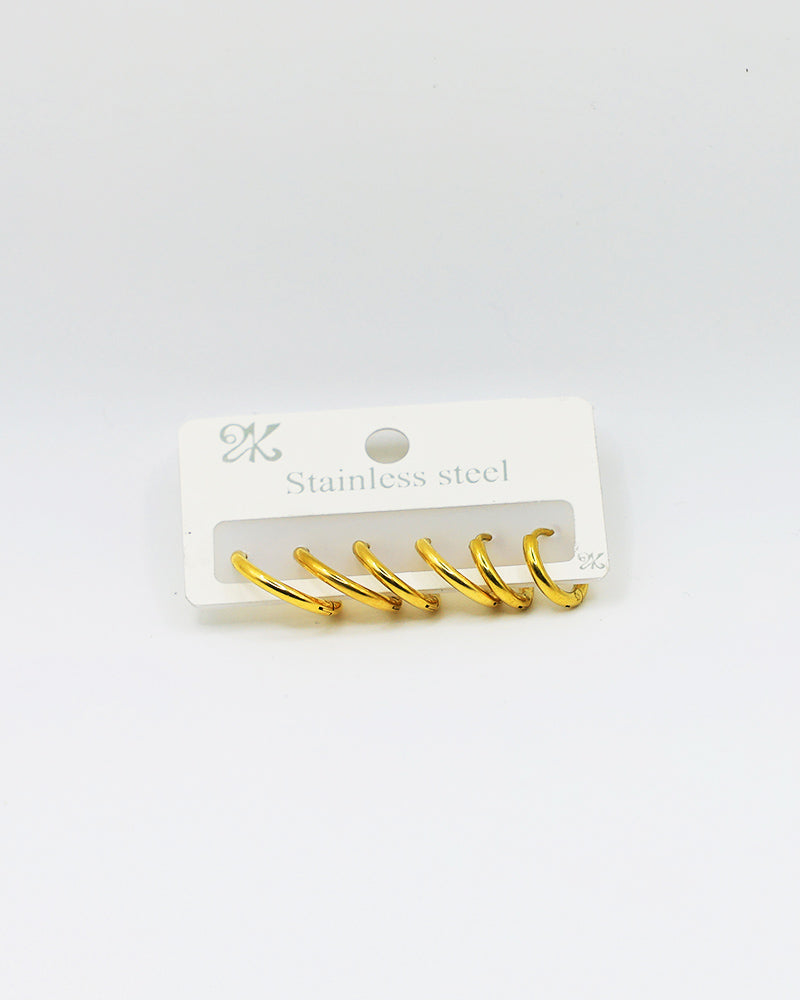 Multiple Hoops Earring