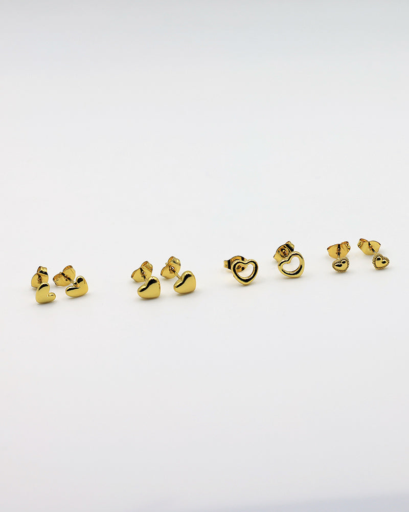 Multiple Hearts Earrings