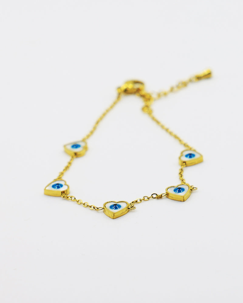 Eye Heart Bracelet