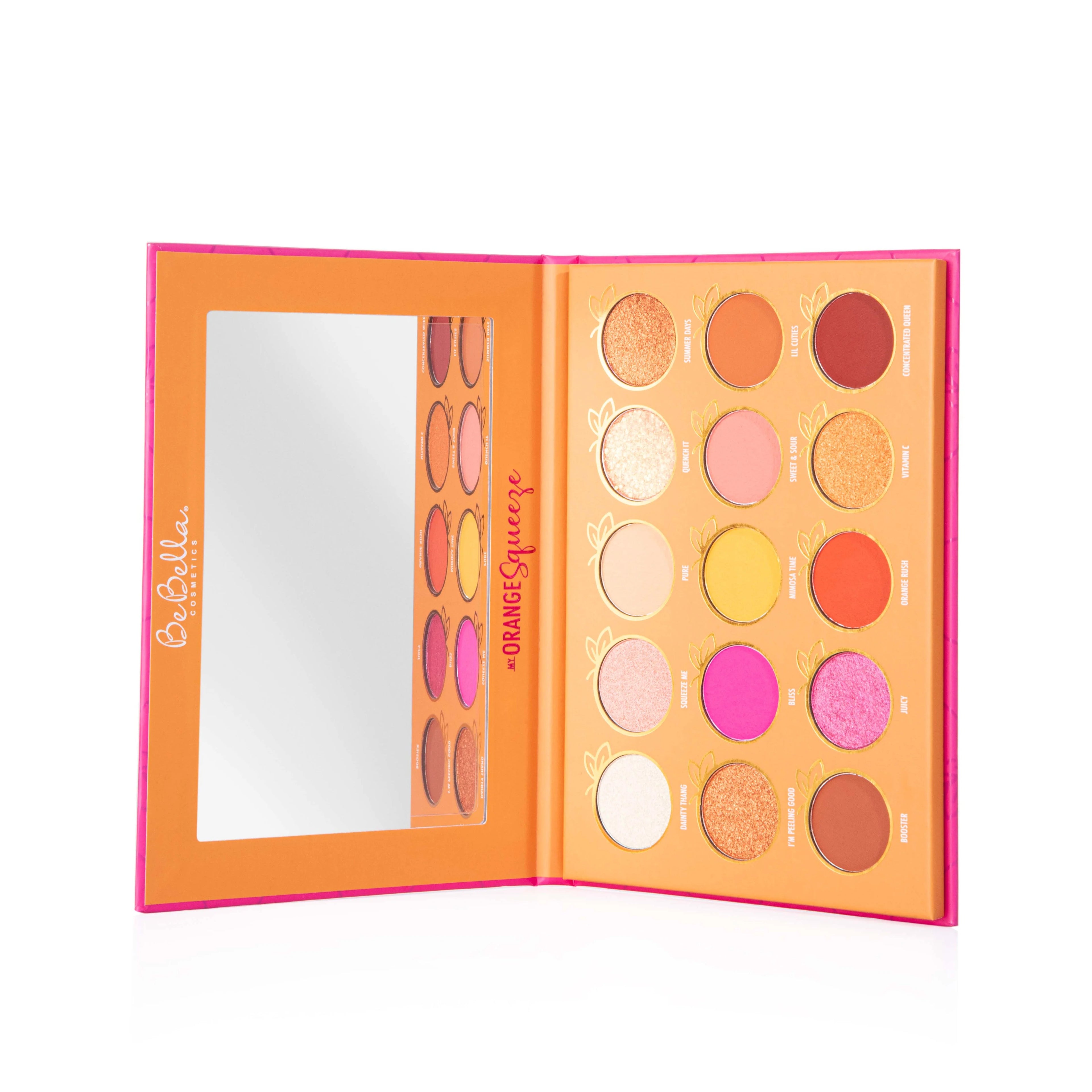 BeBella Cosmetics My Orange Squeeze Shadow Palette
